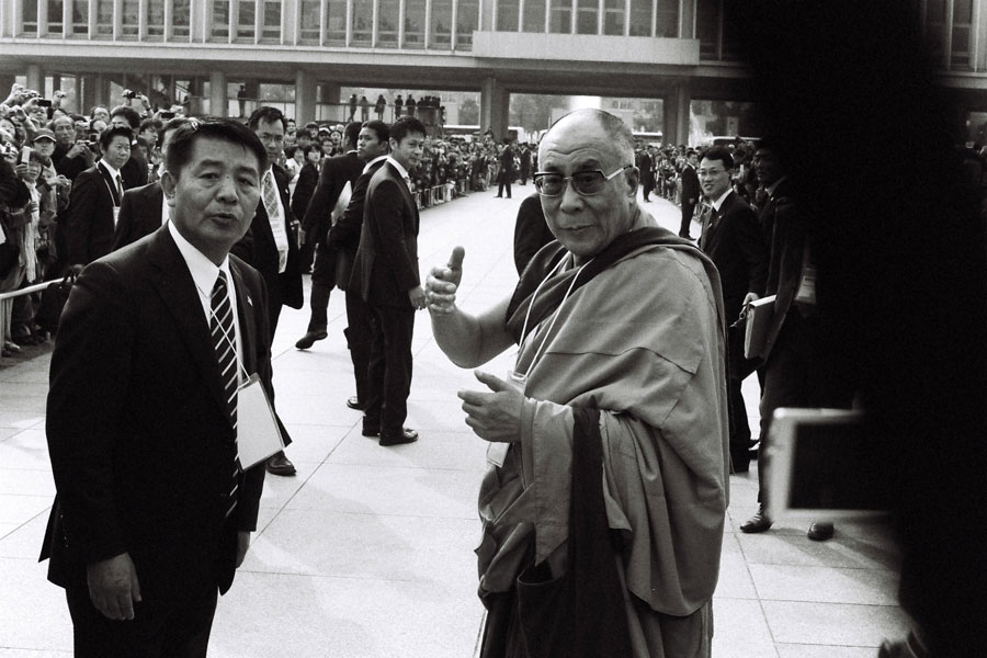 His Holiness Dalai Lama in Hiroshima (2011)